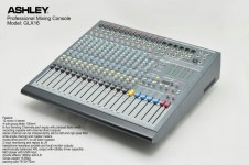 Aksesoris Audio Sound - Mixer ASHLEY GLX16(12Ch mono 4ch stereo) - 085645559942